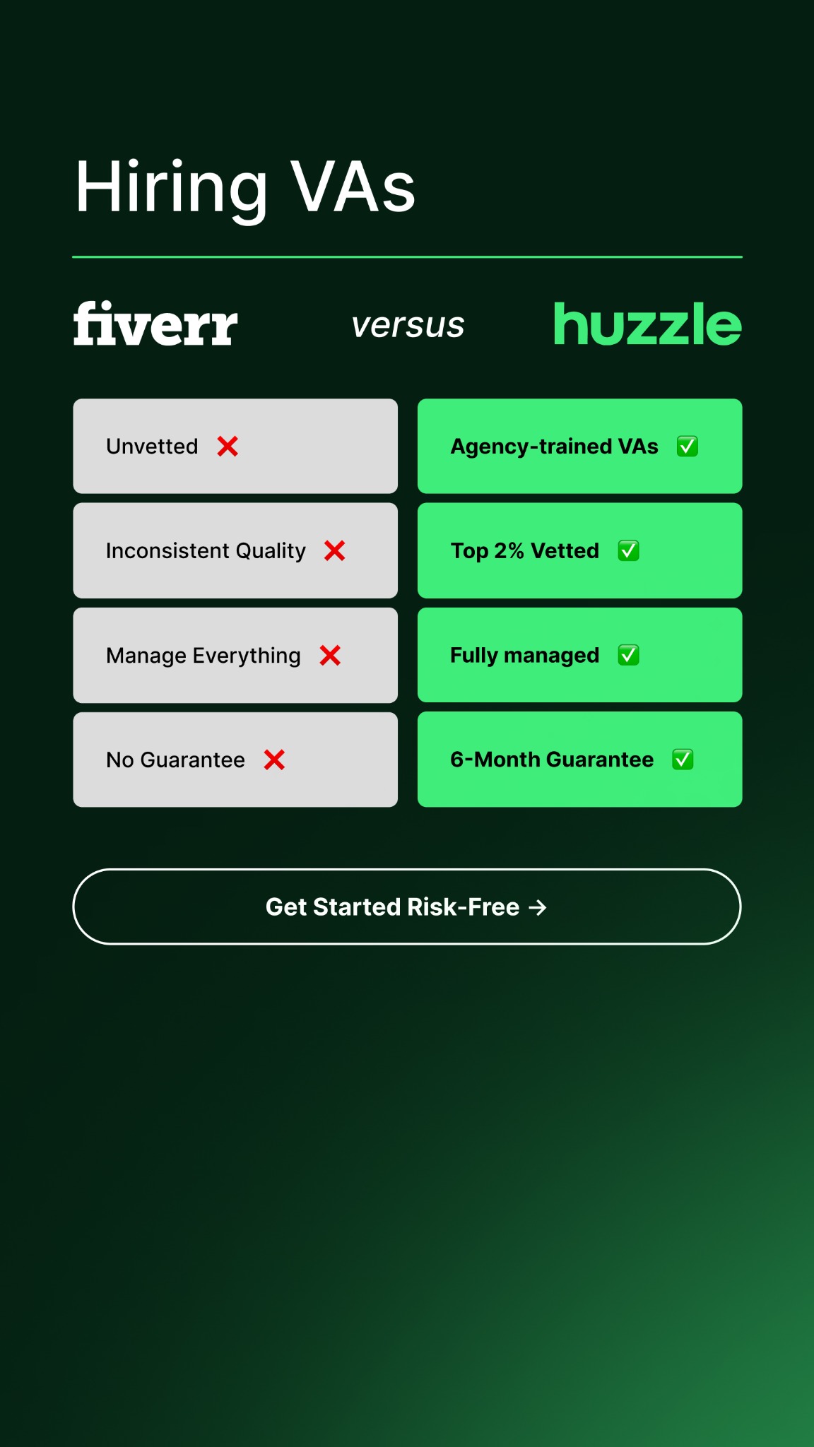 Huzzle Facebook ad