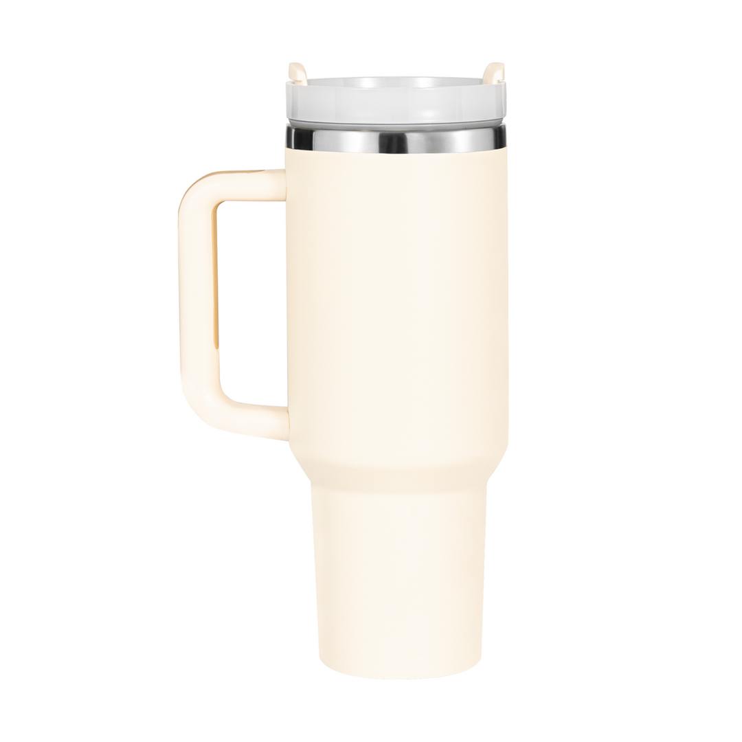 xTool Facebook ad: Glow Drinkware, Custom Made - Standout tumbler materials…