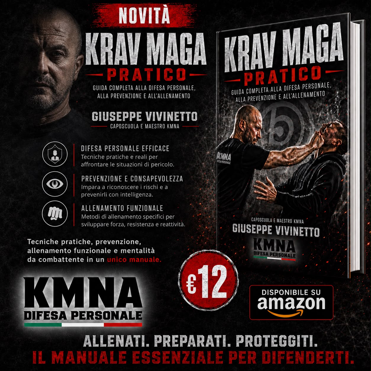 KMNA Italia Facebook ad: Libro Pratico Difesa Personale Ufficiale KMNA