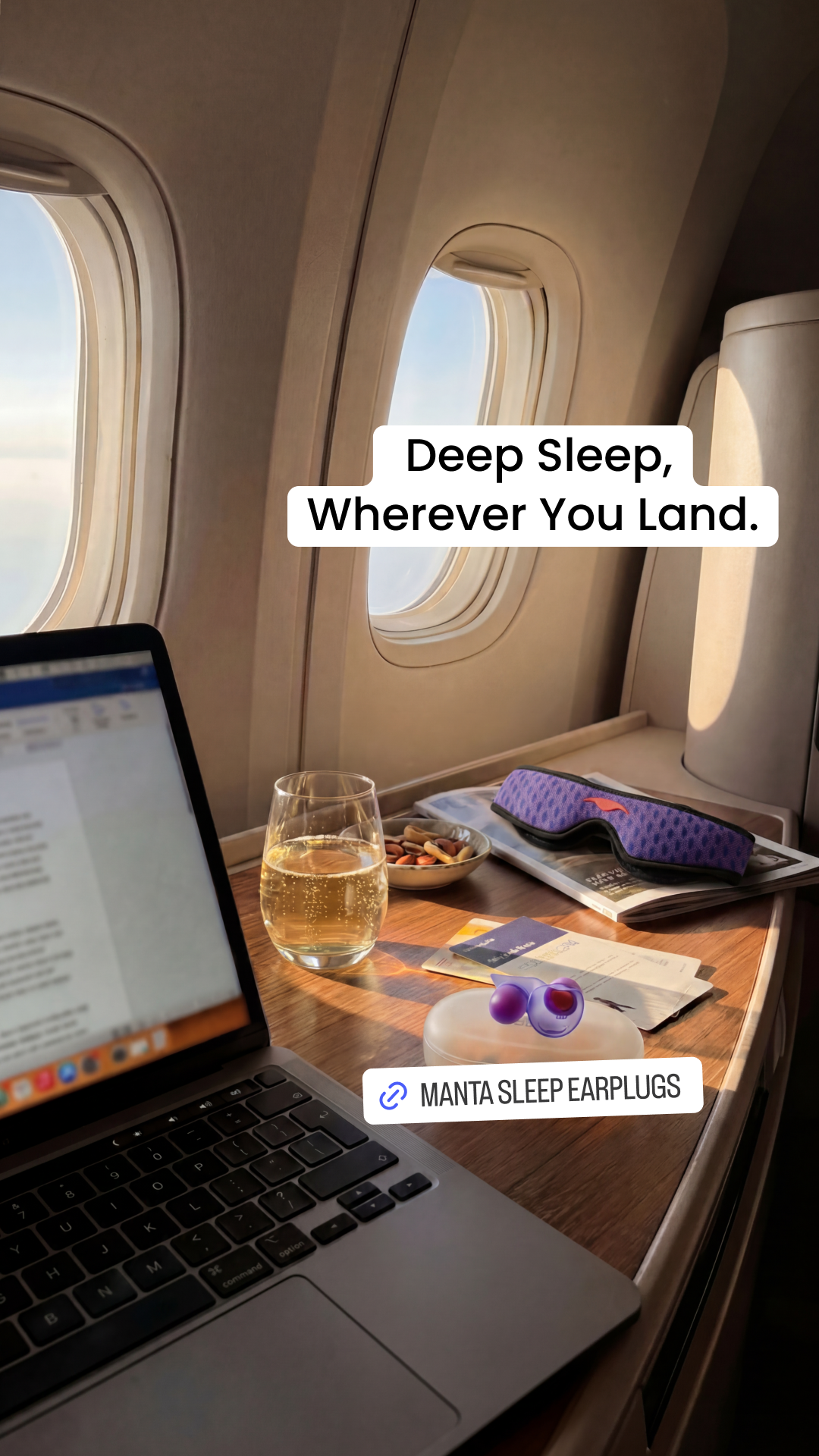 Manta Sleep Facebook ad