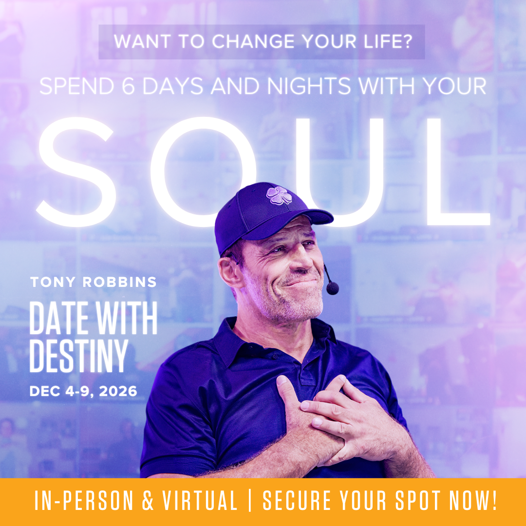 Tony Robbins Facebook ad