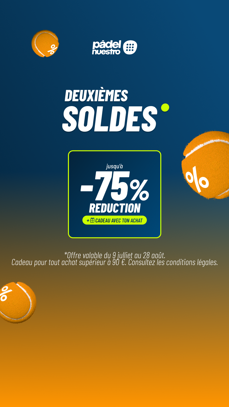 Padel Nuestro España Facebook ad