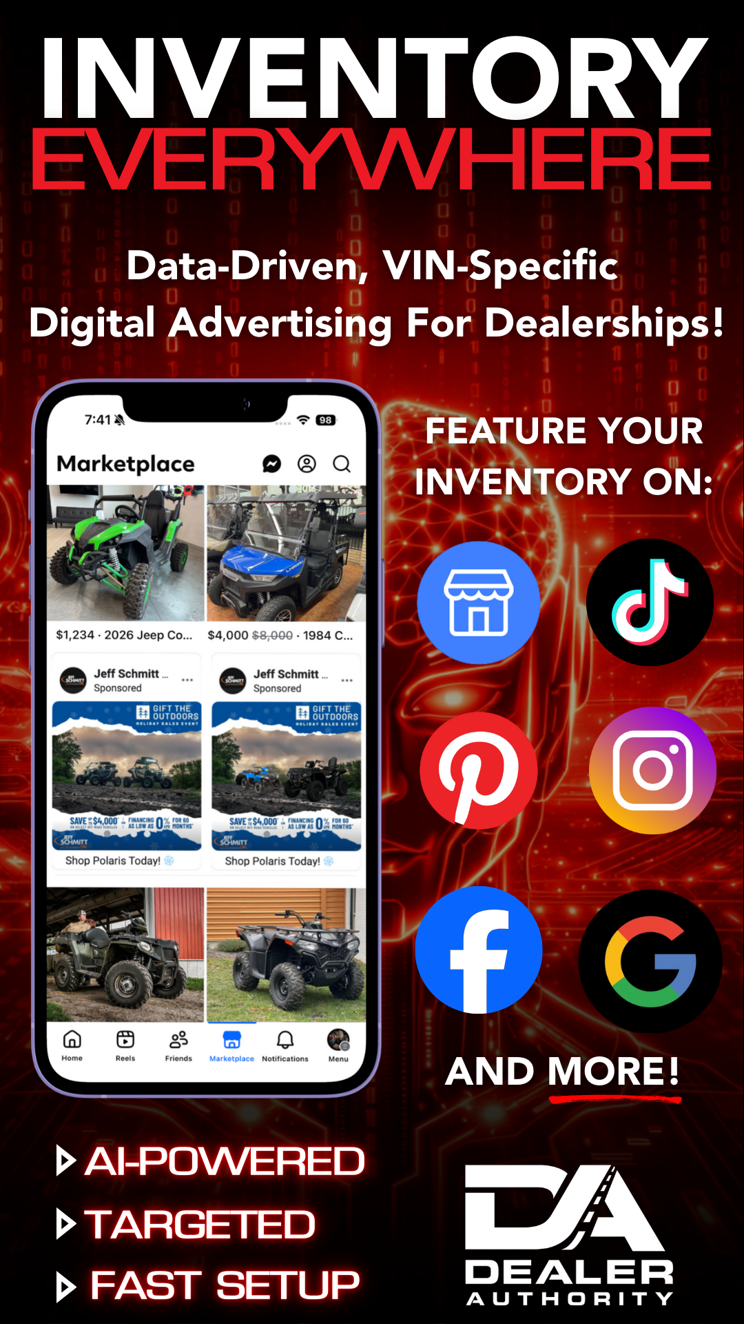 Dealer Authority Facebook ad