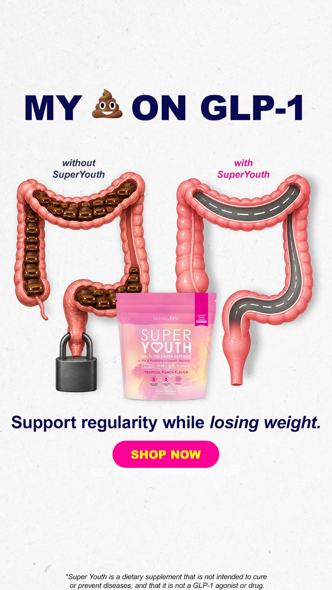 SkinnyFit Facebook ad