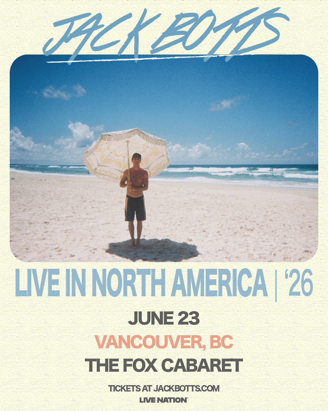 Live Nation British Columbia Facebook ad