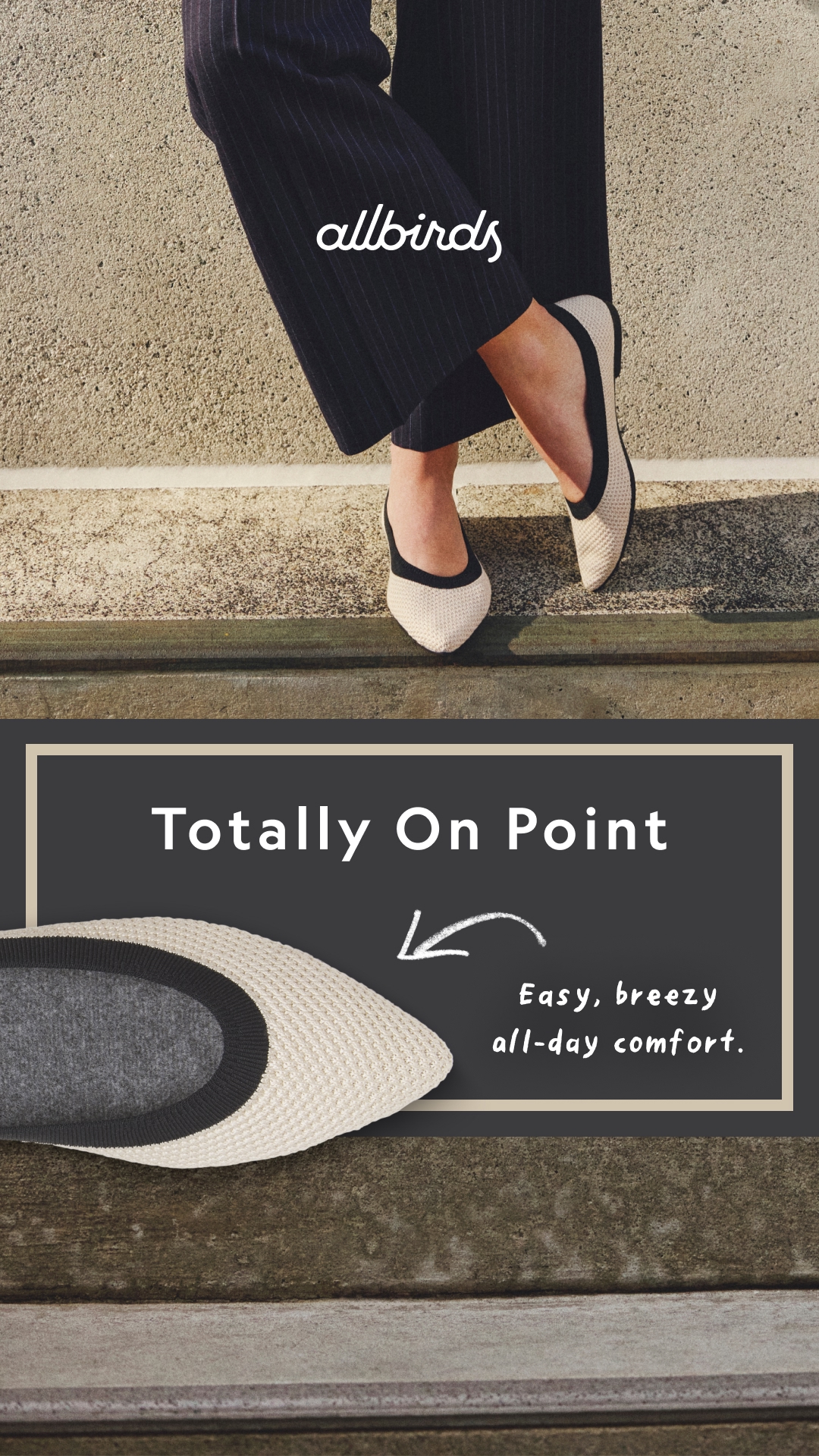 Allbirds Facebook ad