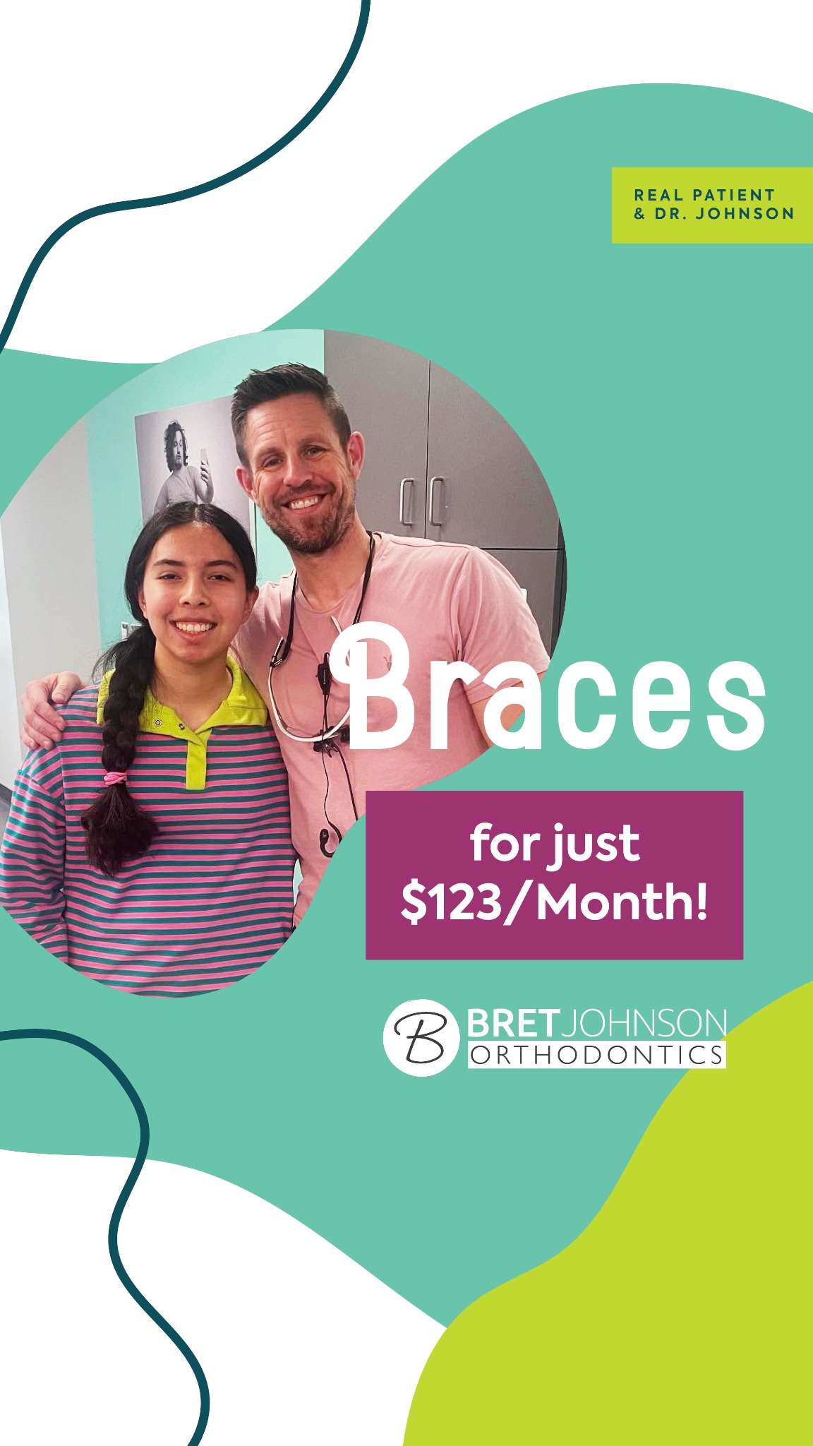Bret Johnson Orthodontics Facebook ad