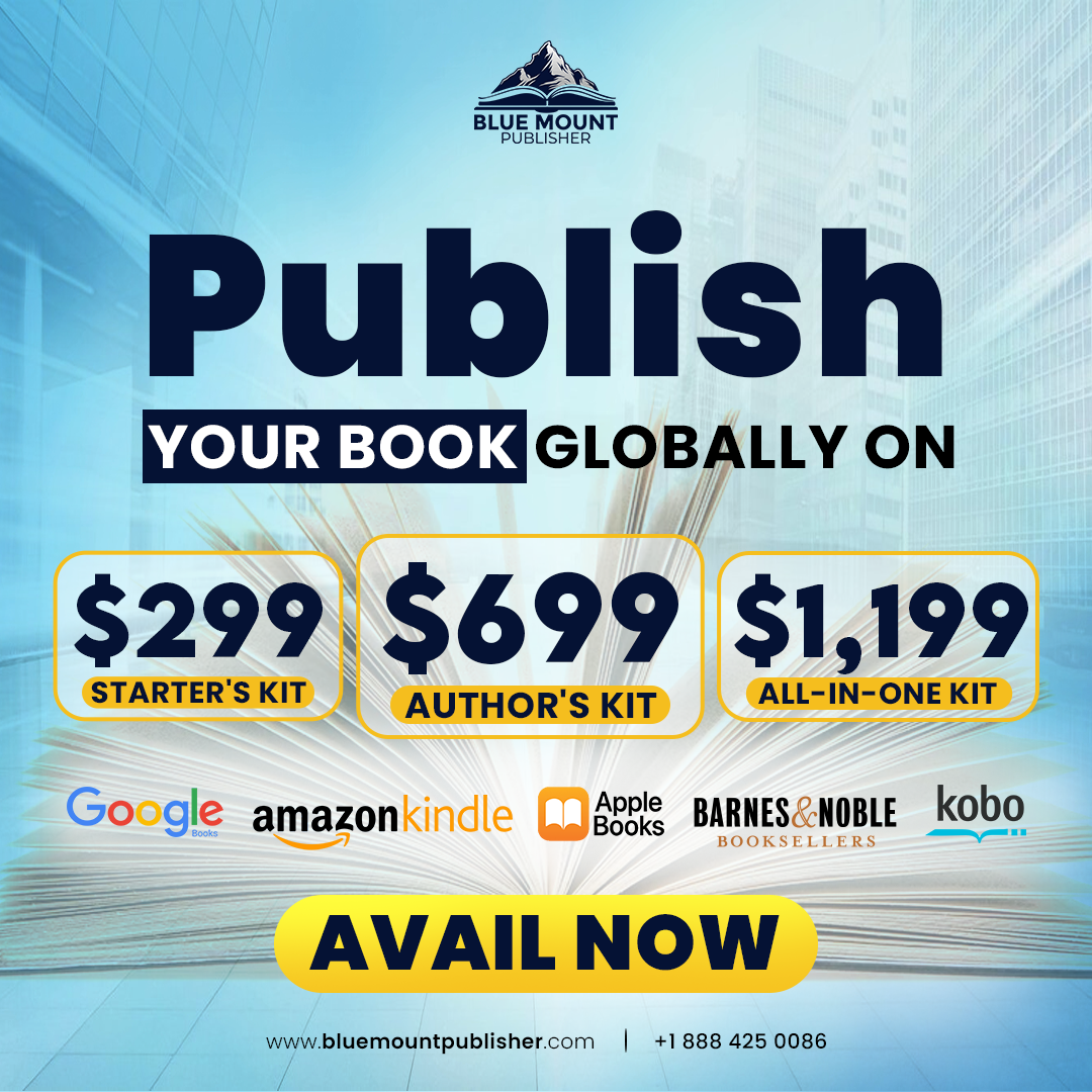 Bluemount Publisher Facebook ad: Chat with us