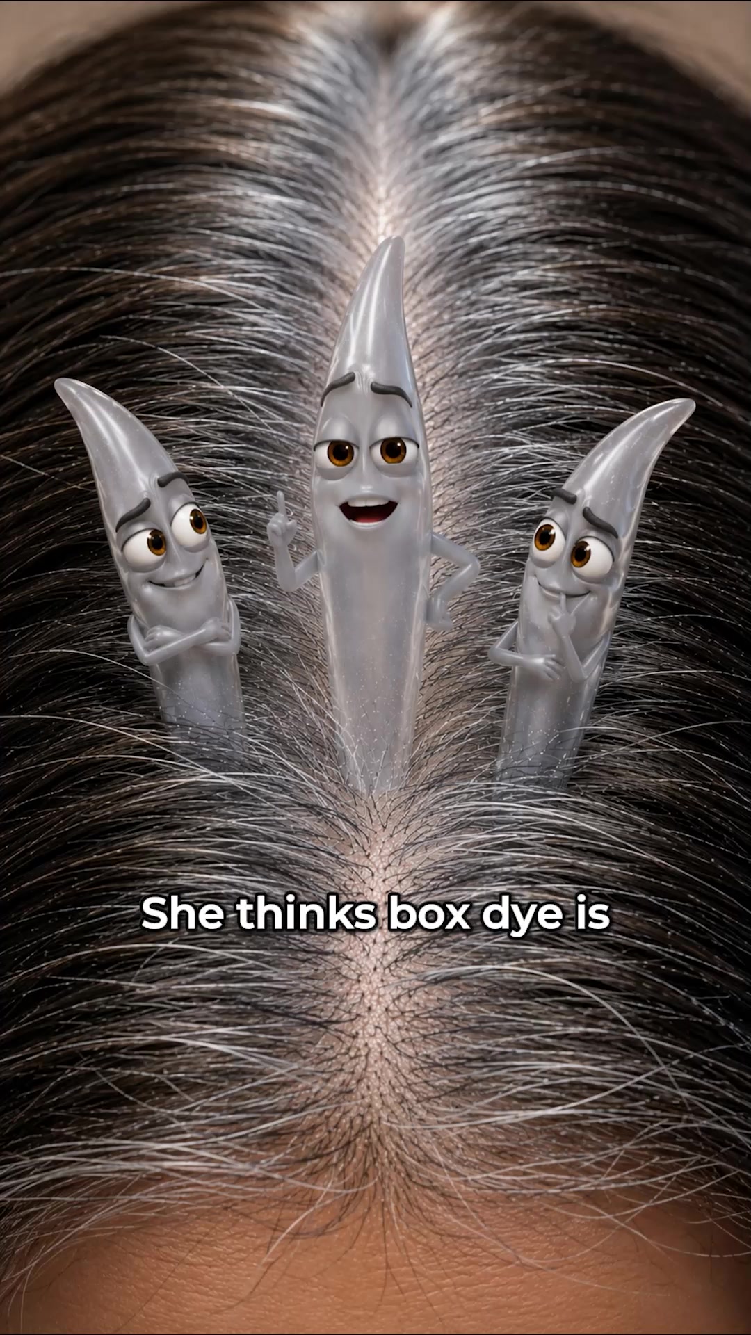 Polar Haircare Facebook ad: The 10-Minute Gray Eraser