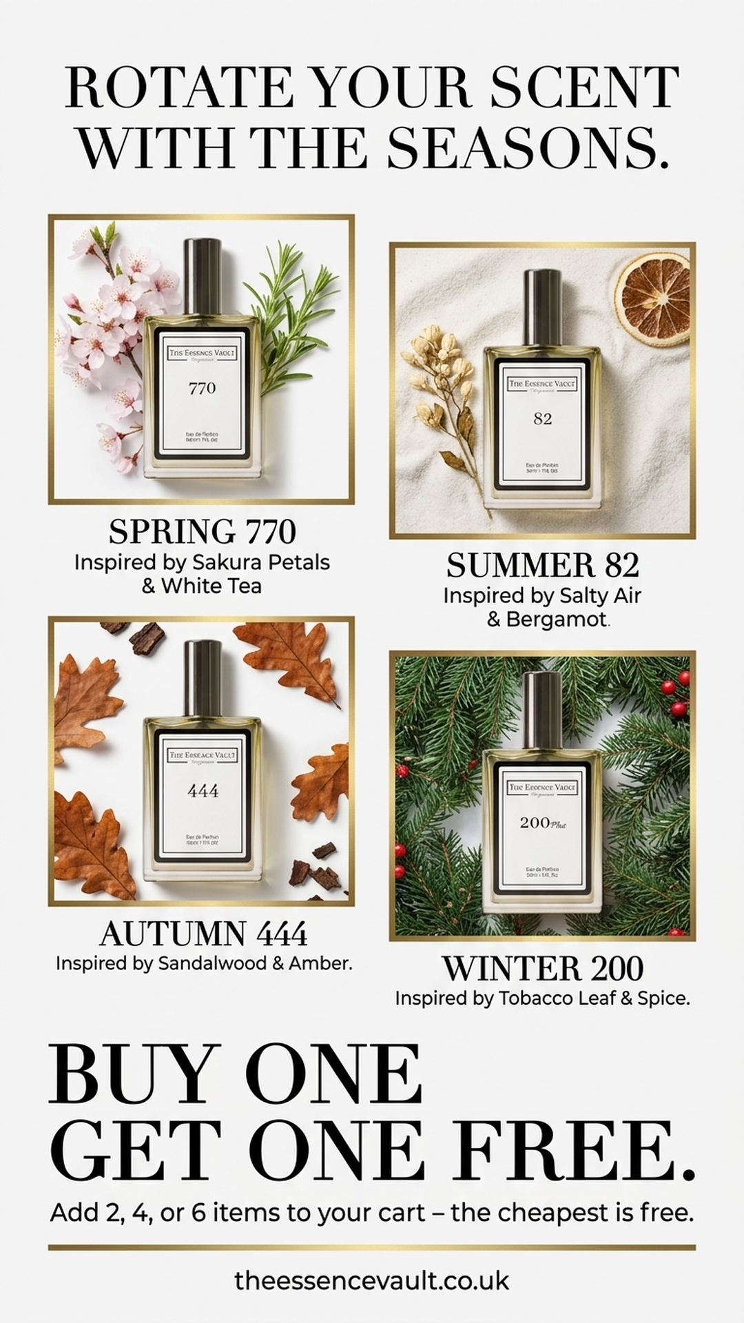 The Essence Vault Facebook ad