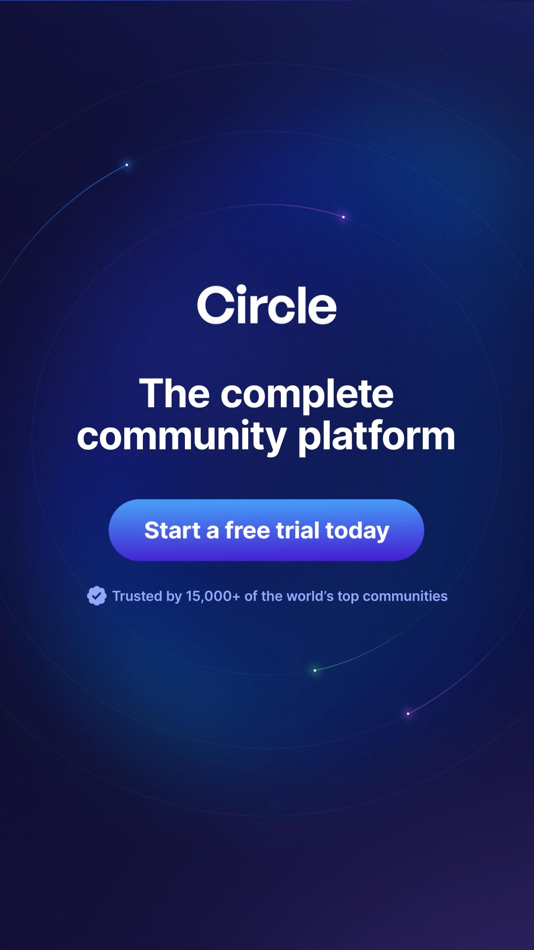 Circle Facebook ad from Jul 30, 2026