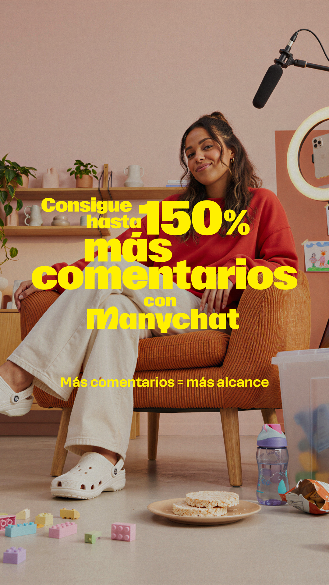 Manychat Facebook ad