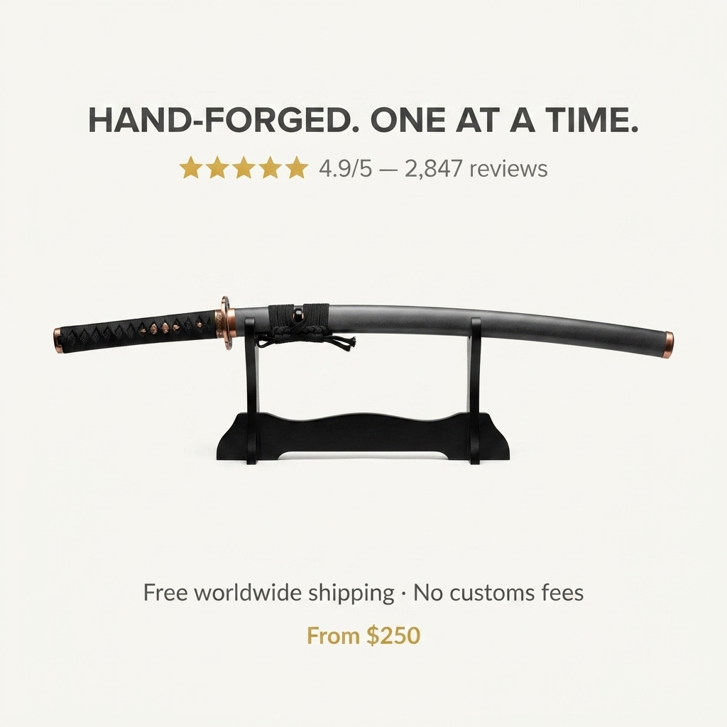 Katana Sword Facebook ad