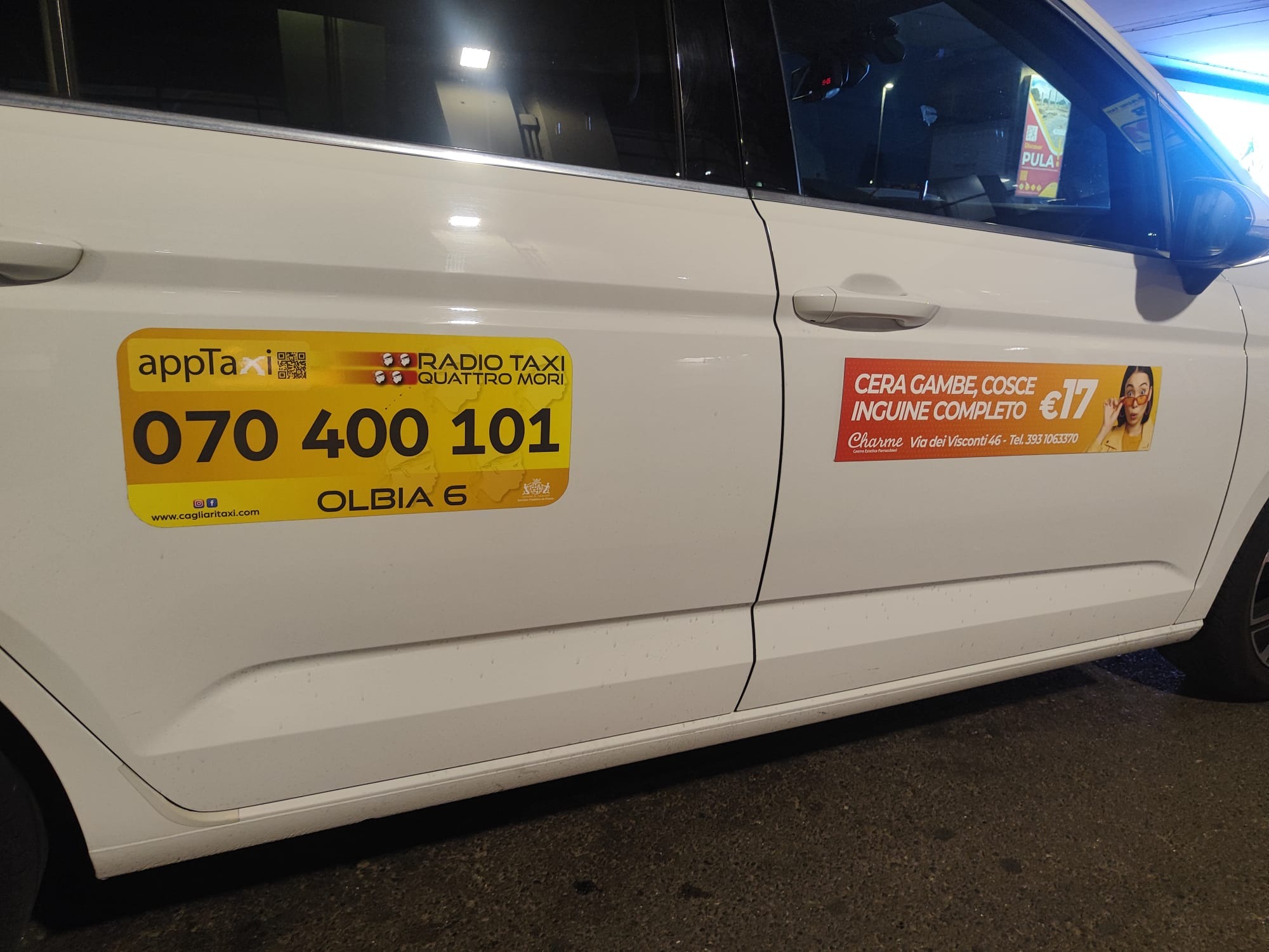 Radio Taxi Quattro Mori Facebook ad from Feb 6, 2024