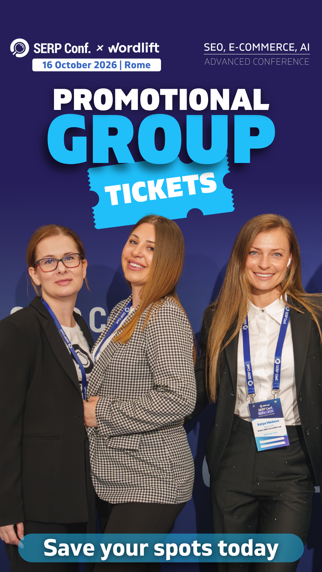 SERP Conf. Rome Facebook ad