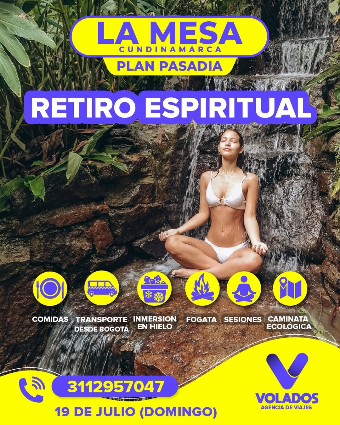 Volados Facebook ad: RETIRO ESPIRITUAL BOGOTÁ