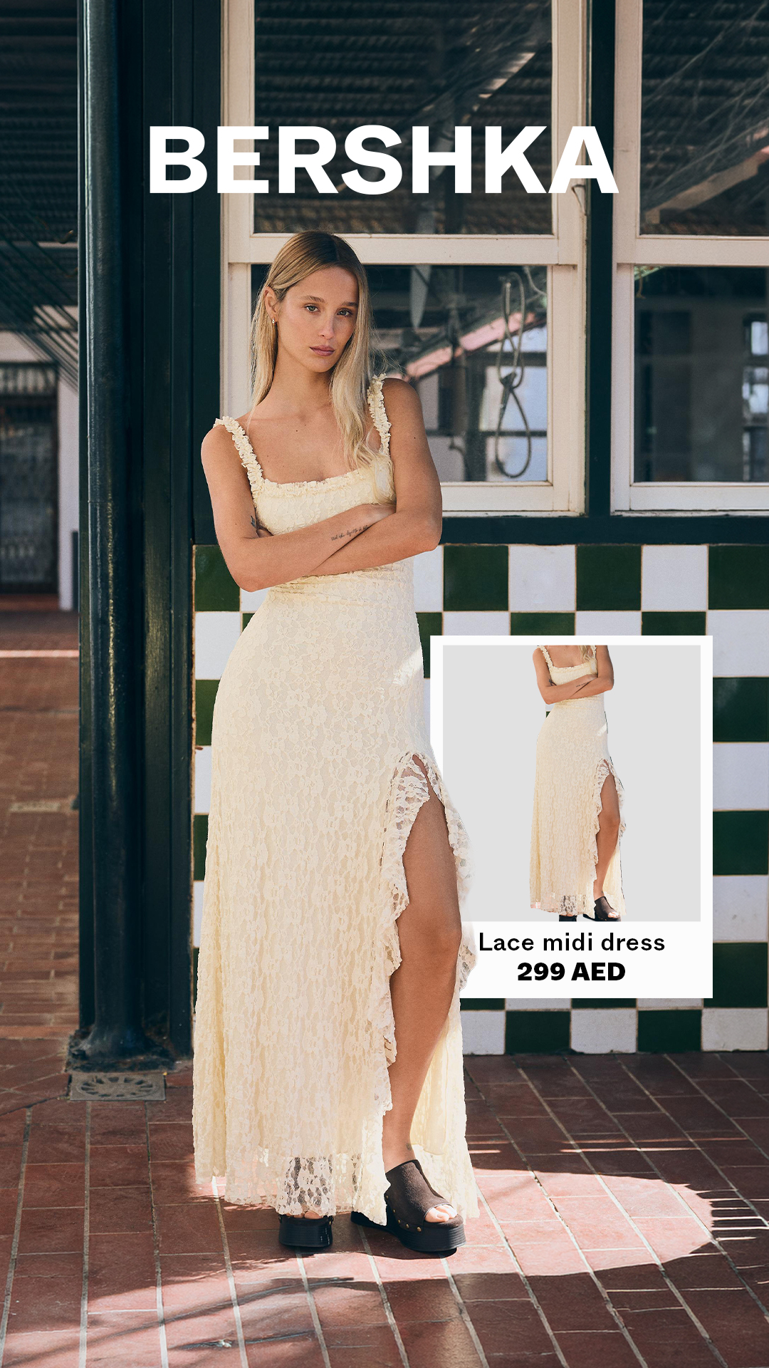 Bershka Facebook ad