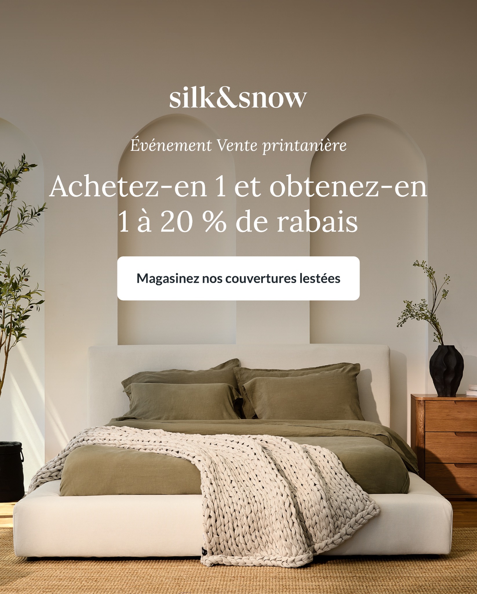 Maison Silk & Snow Facebook ad