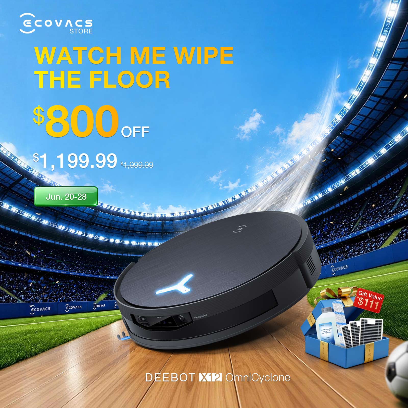 ECOVACS ROBOTICS Facebook ad