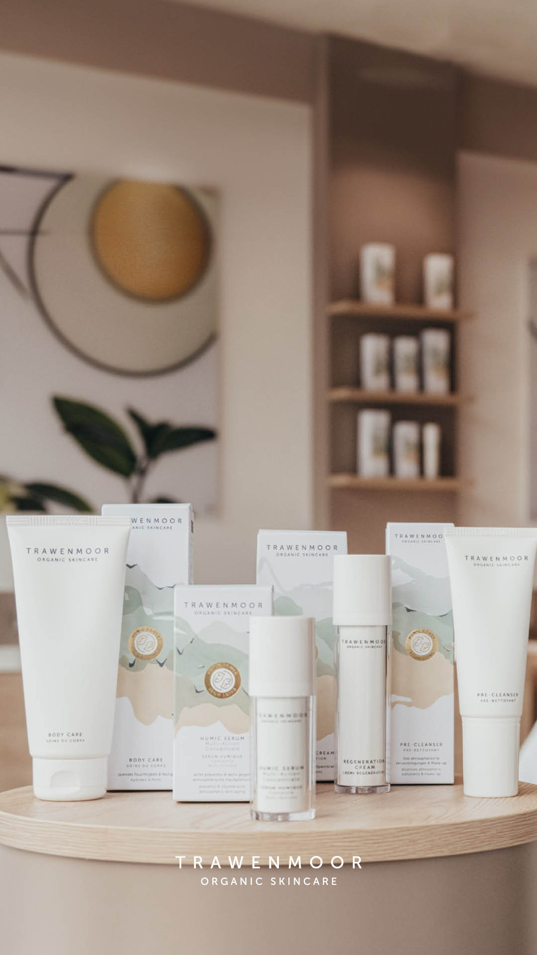 Trawenmoor Organic Skincare Nederland. Facebook ad: Proefpakket salon
