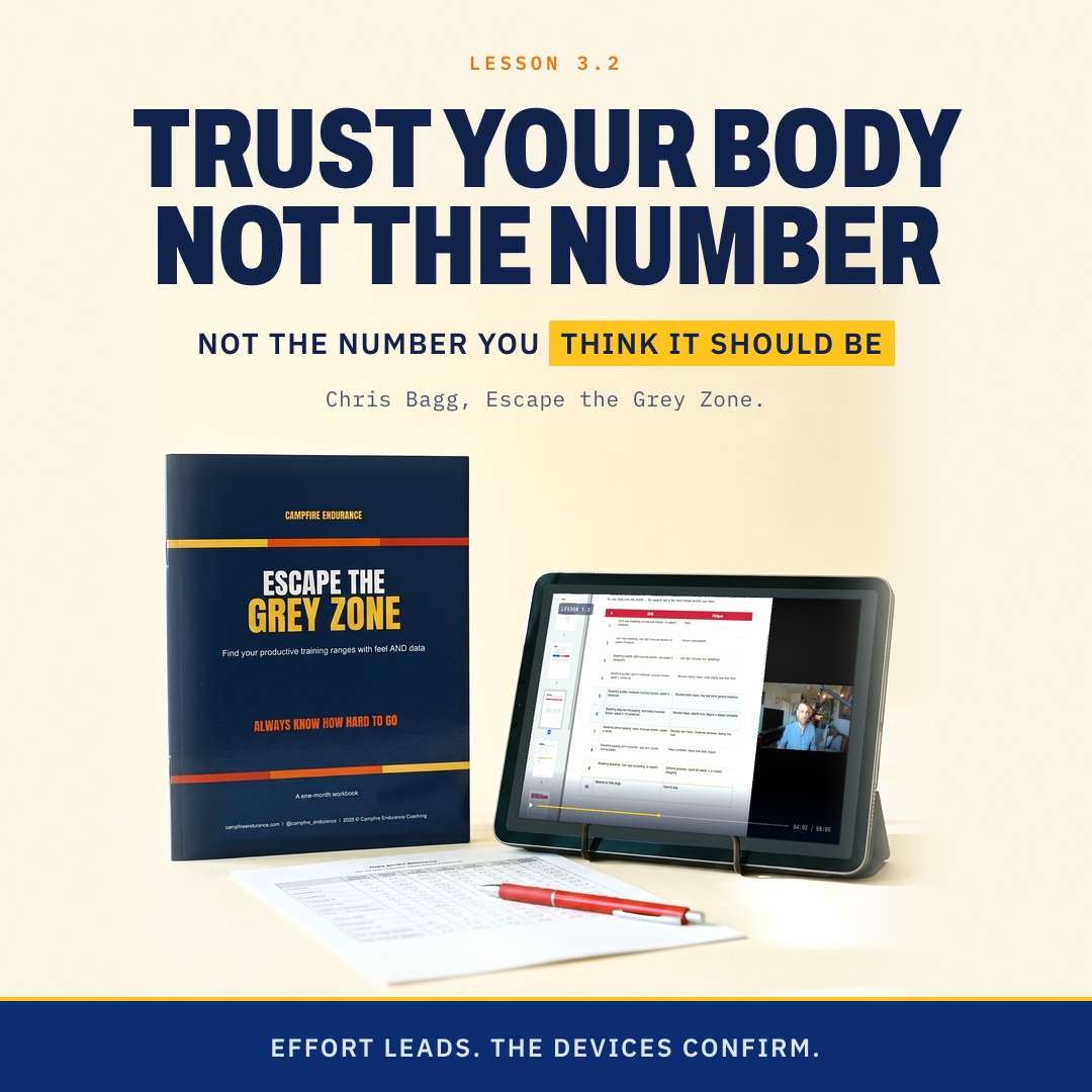 Campfire Endurance Coaching Facebook ad