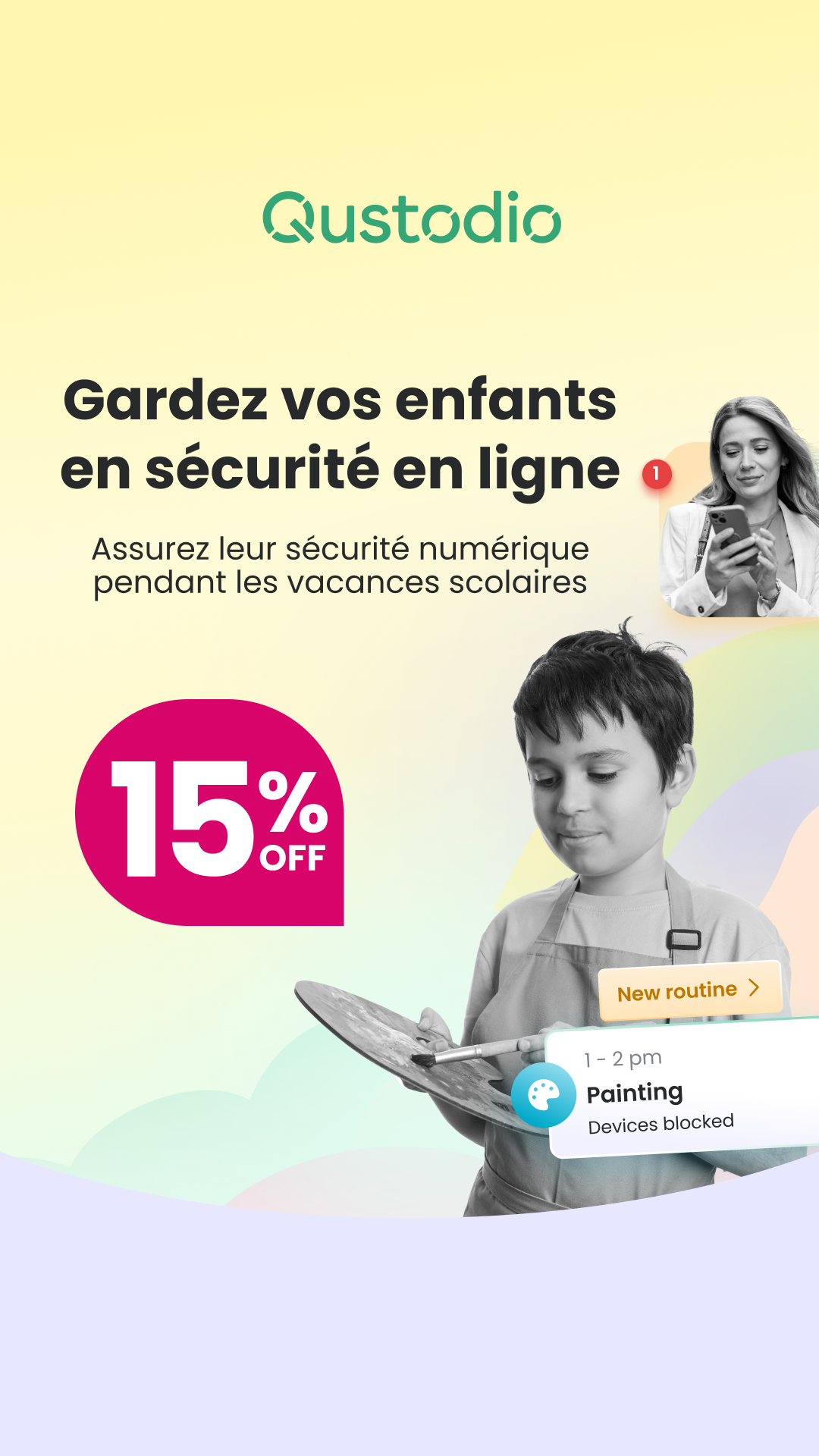 Qustodio Facebook ad
