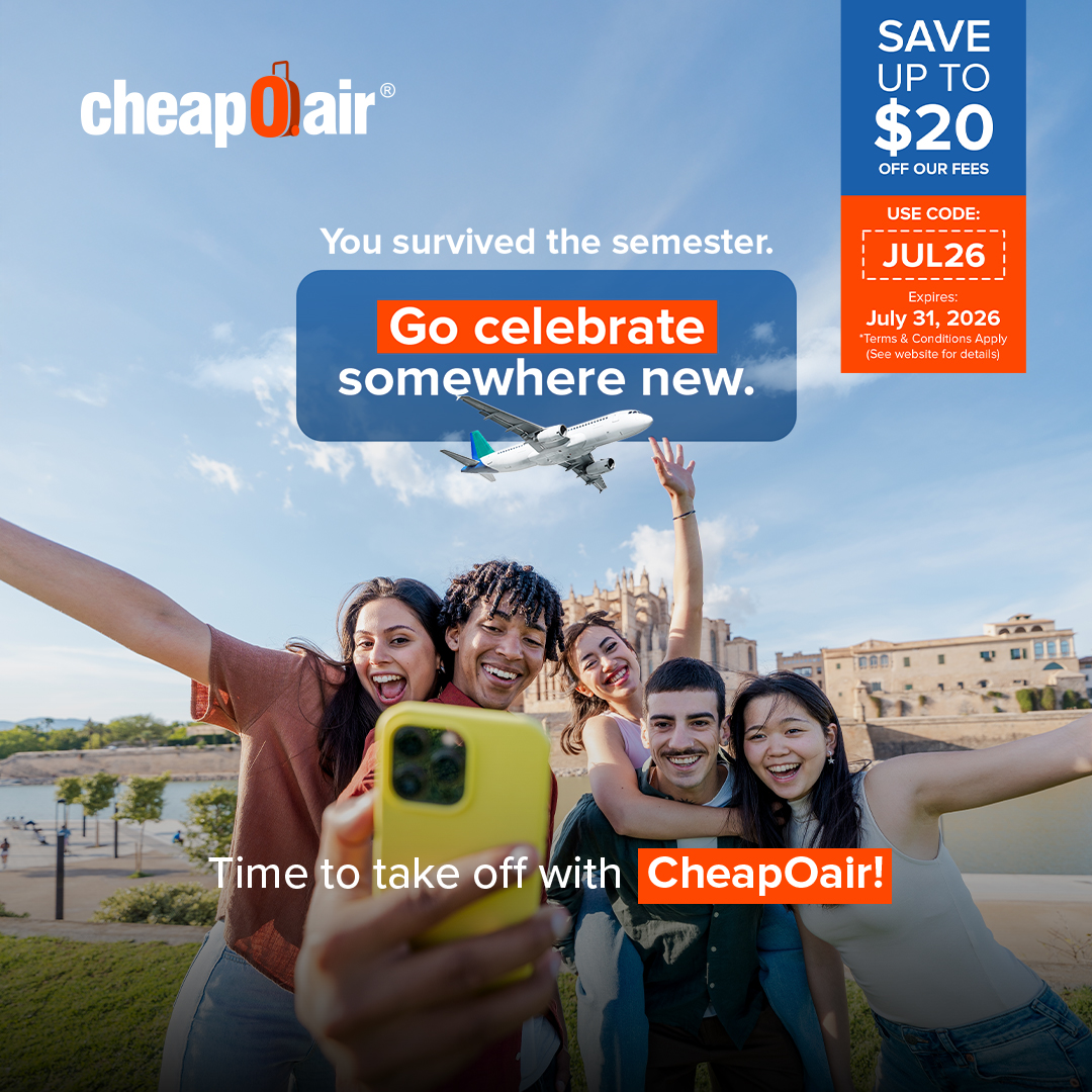 CheapOair Facebook ad