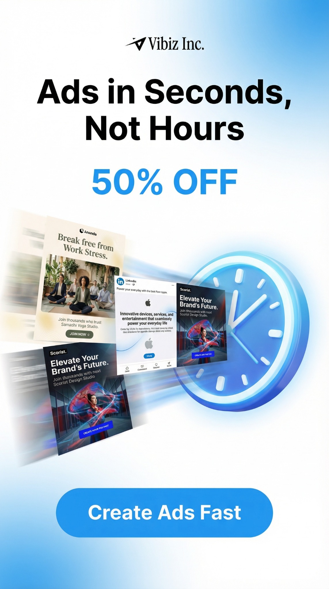 Vibiz Facebook ad