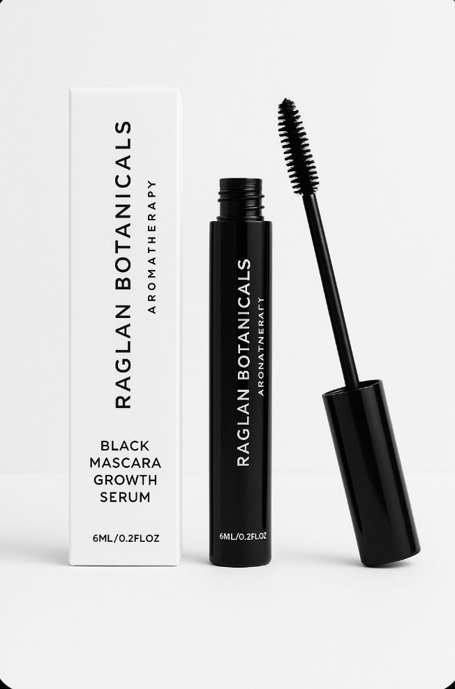 Raglan Botanicals Aromatherapy Facebook ad: Lash Growth While You Wear It
