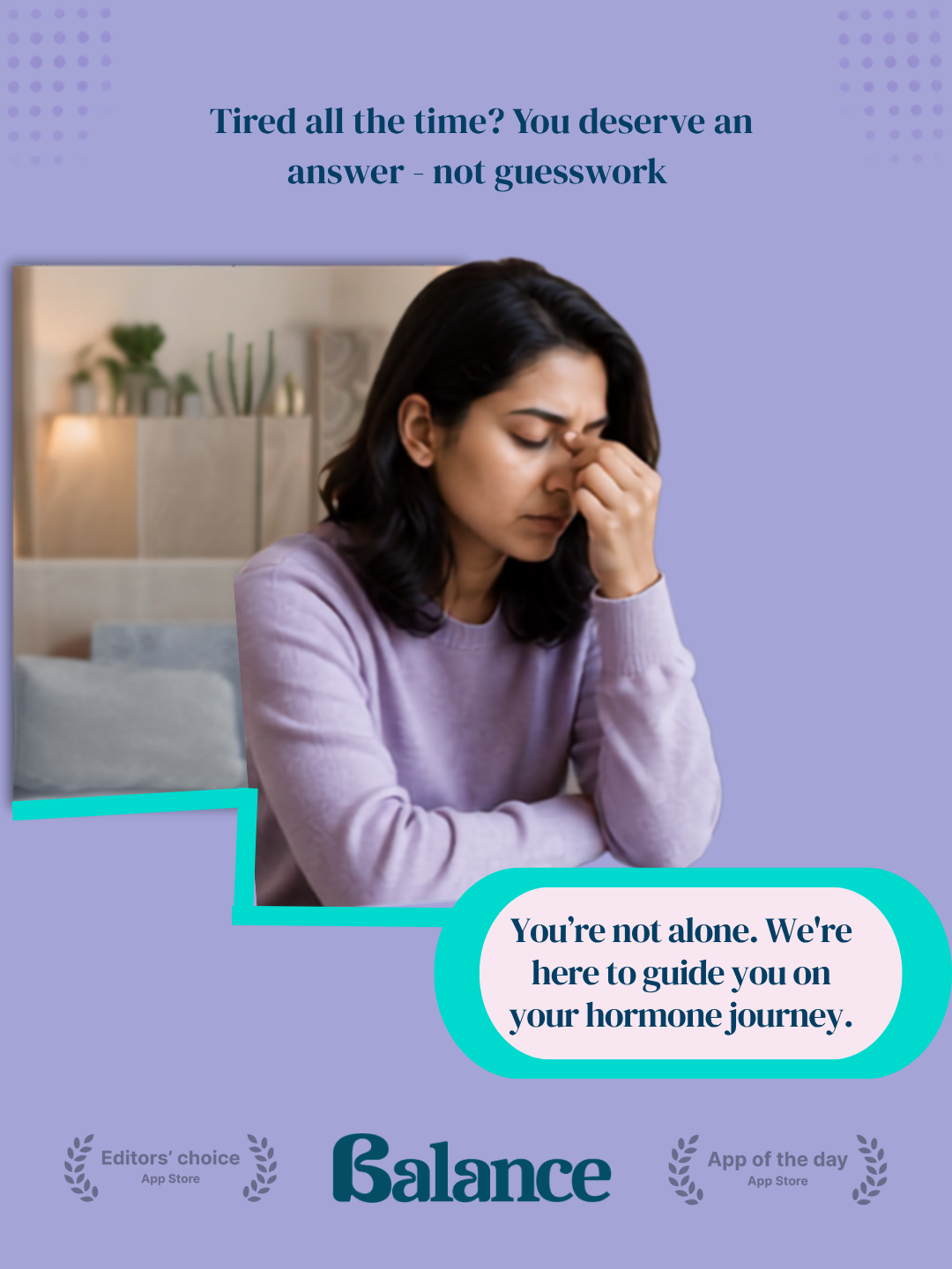 Balance Hormone Health Facebook ad