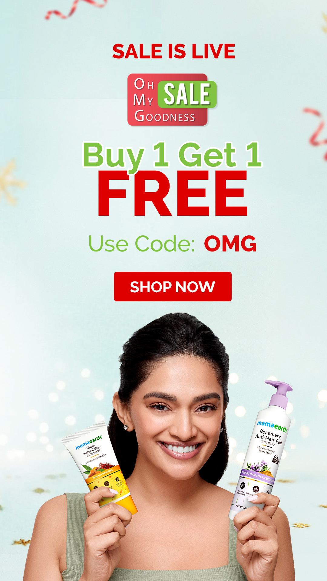Mamaearth Facebook ad