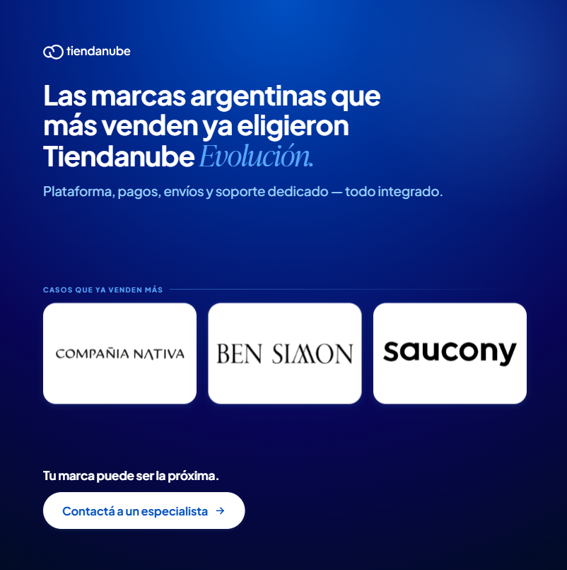 Tiendanube Facebook ad