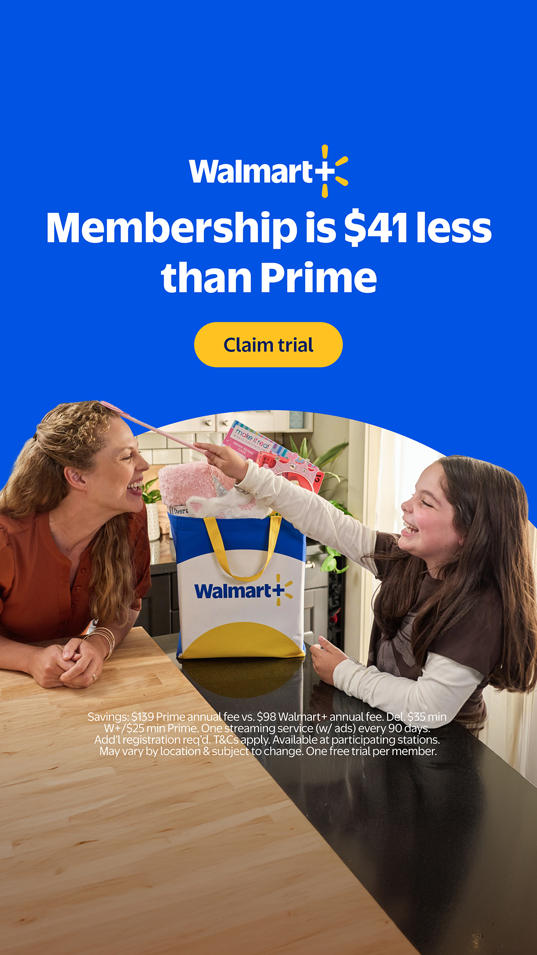 Walmart Facebook ad