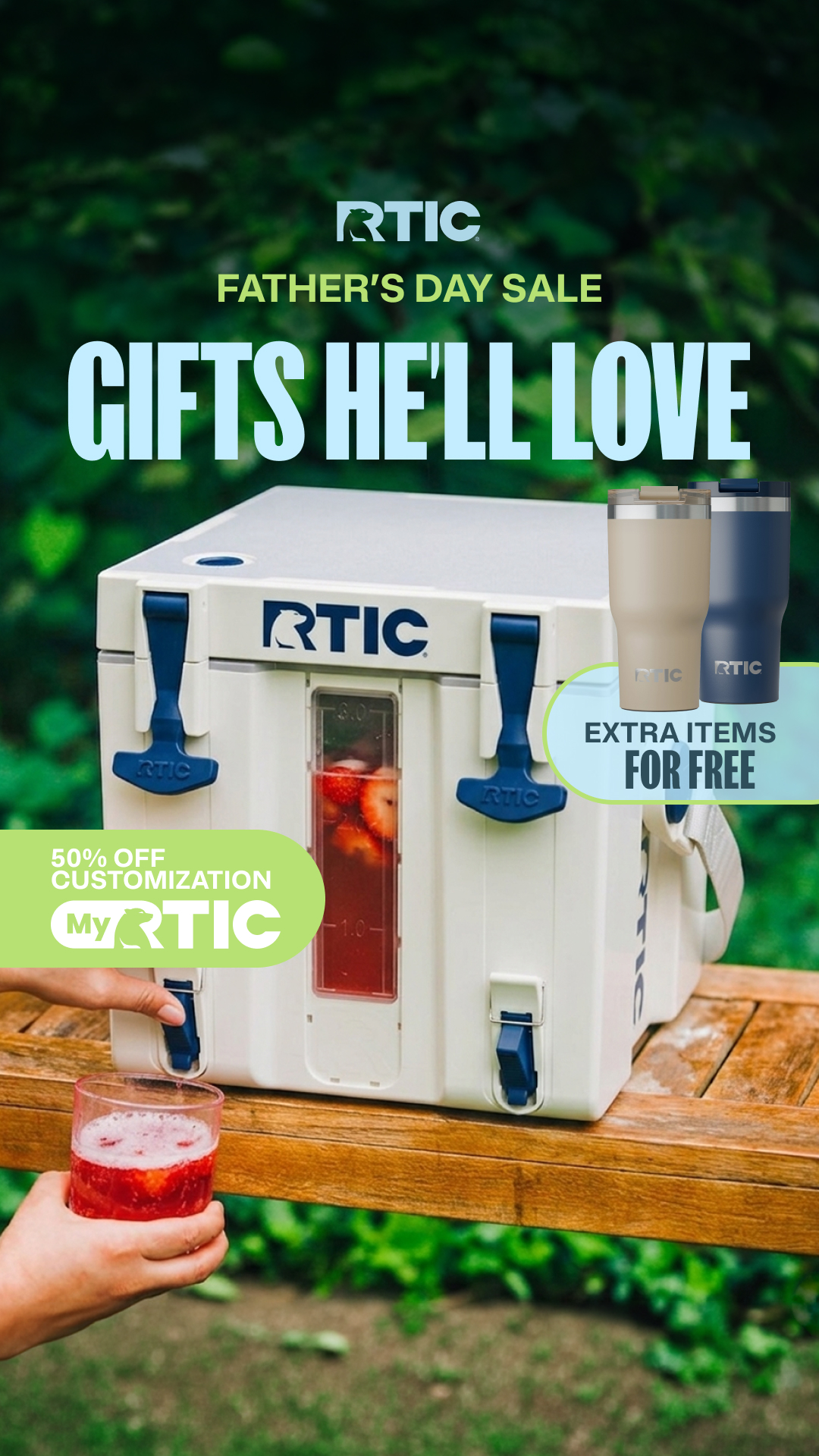 RTIC Outdoors Facebook ad