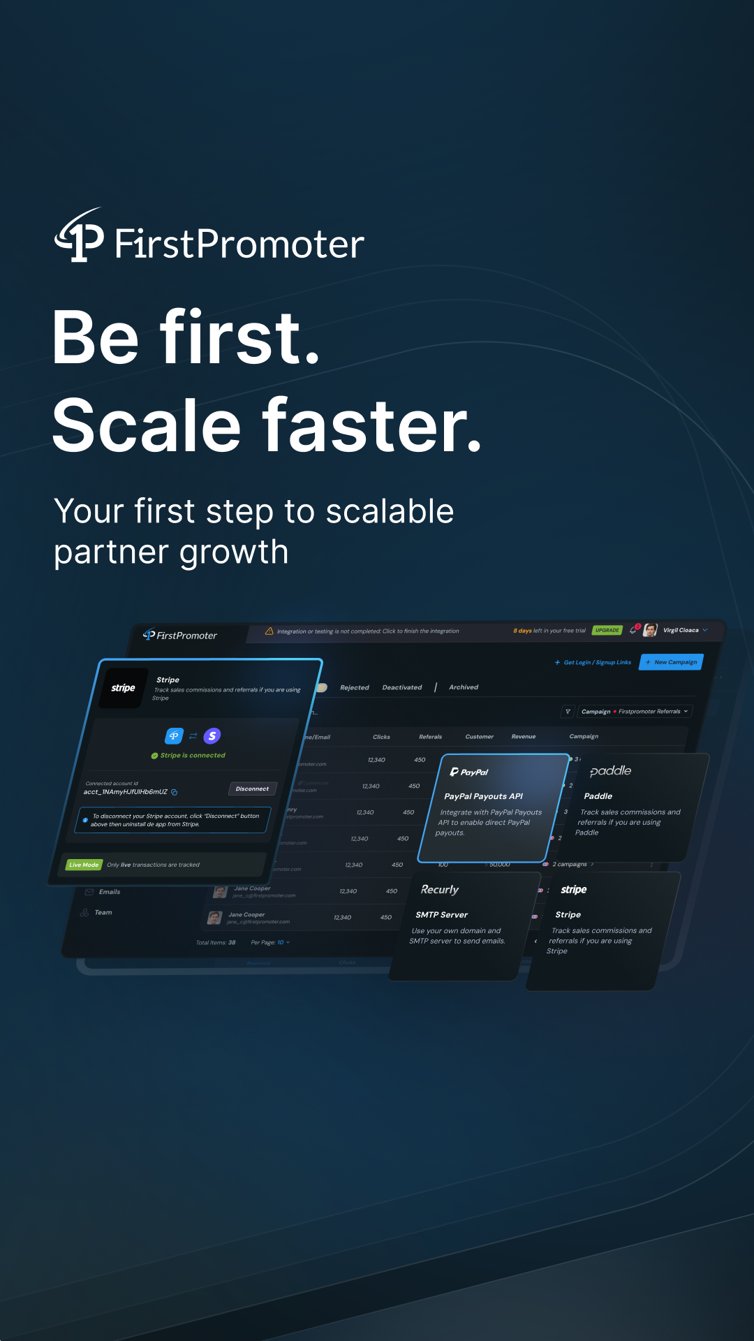 FirstPromoter Facebook ad
