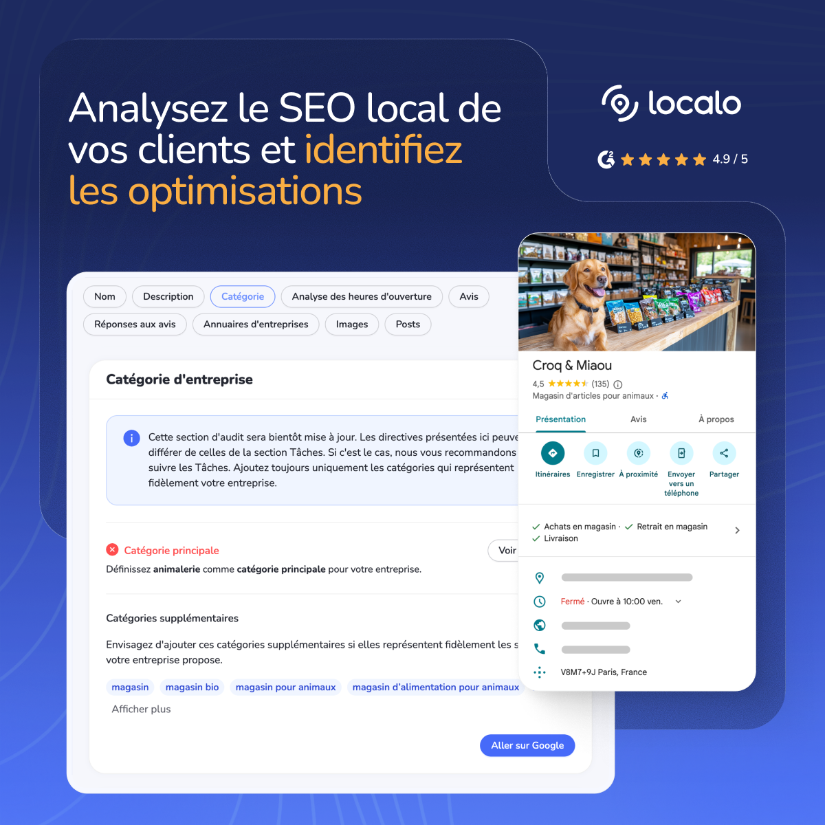 Localo Facebook ad