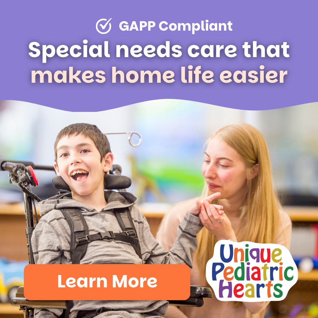 Unique Pediatric Hearts Facebook ad