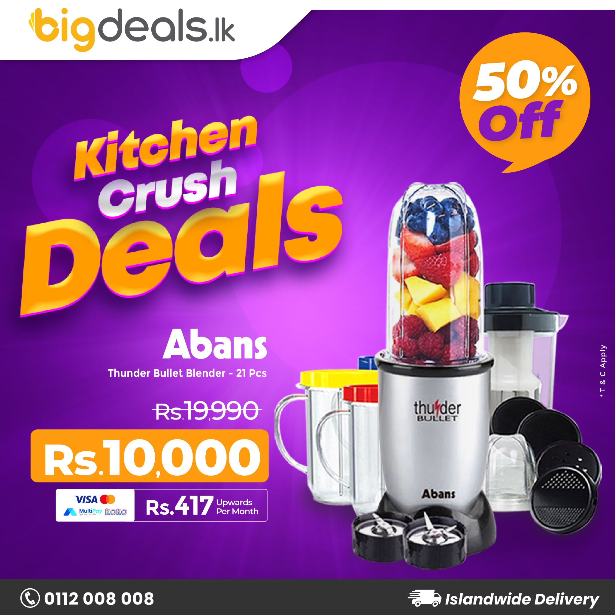 bigdeals.lk Facebook ad