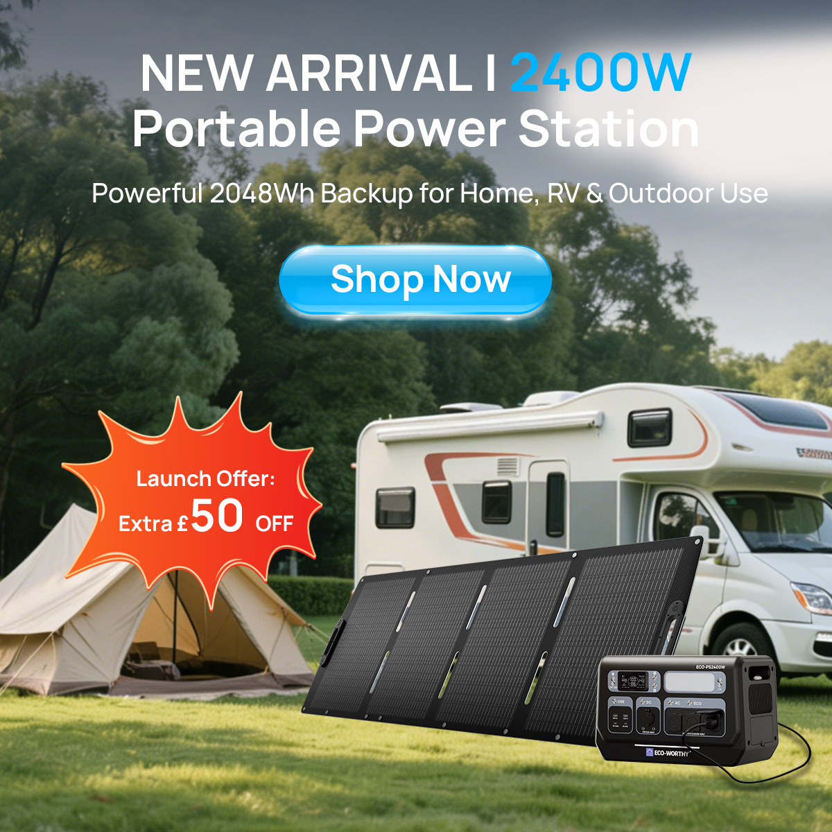 Eco-Worthy Facebook ad