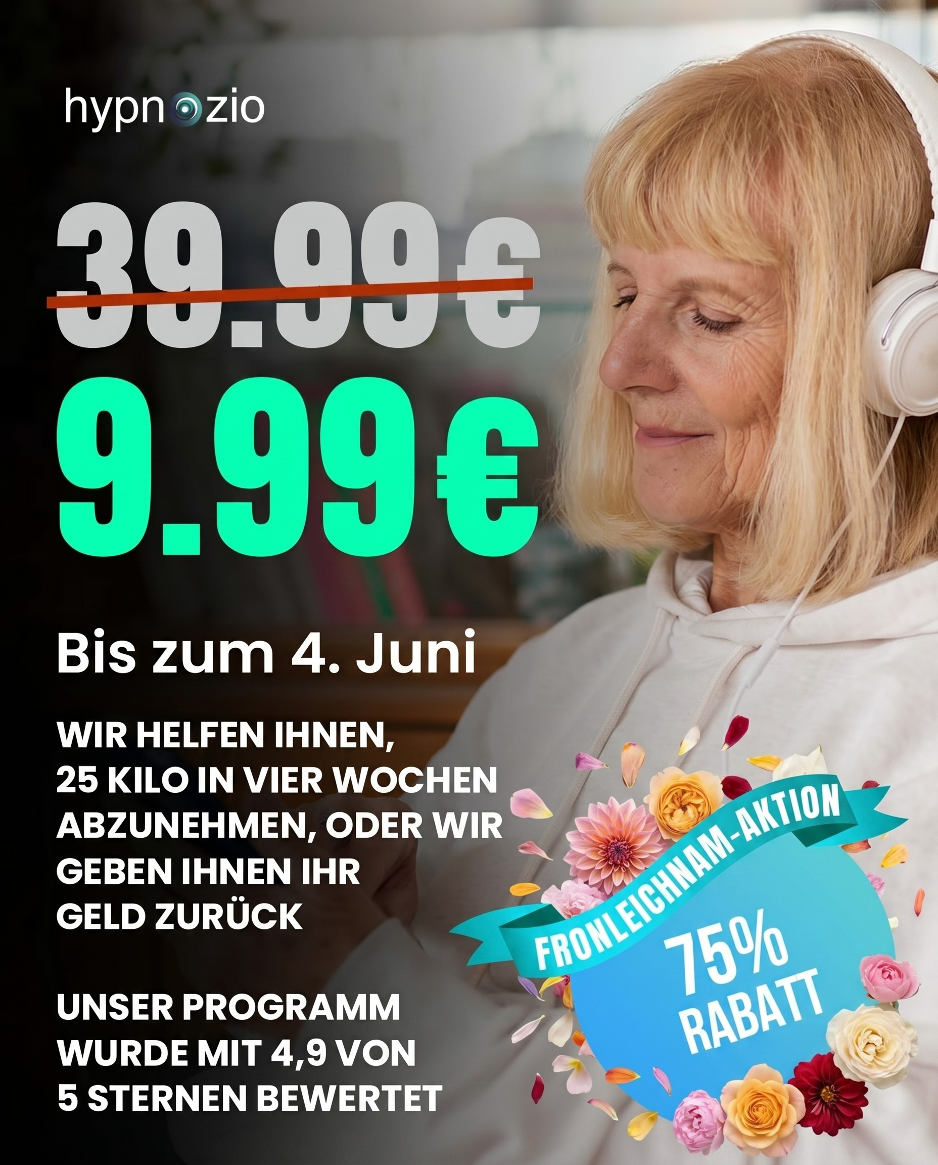 Hypnozio: power of hypnotherapy Facebook ad