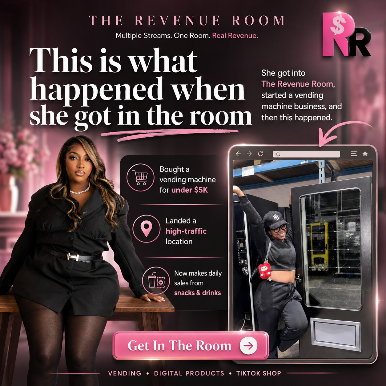 The Revenue Room Facebook ad from Jul 10, 2026