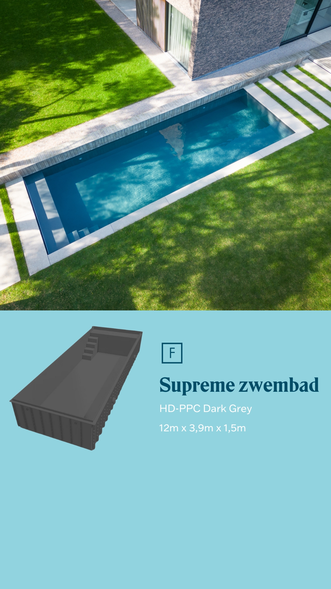 Fou D'eau zwembaden Facebook ad