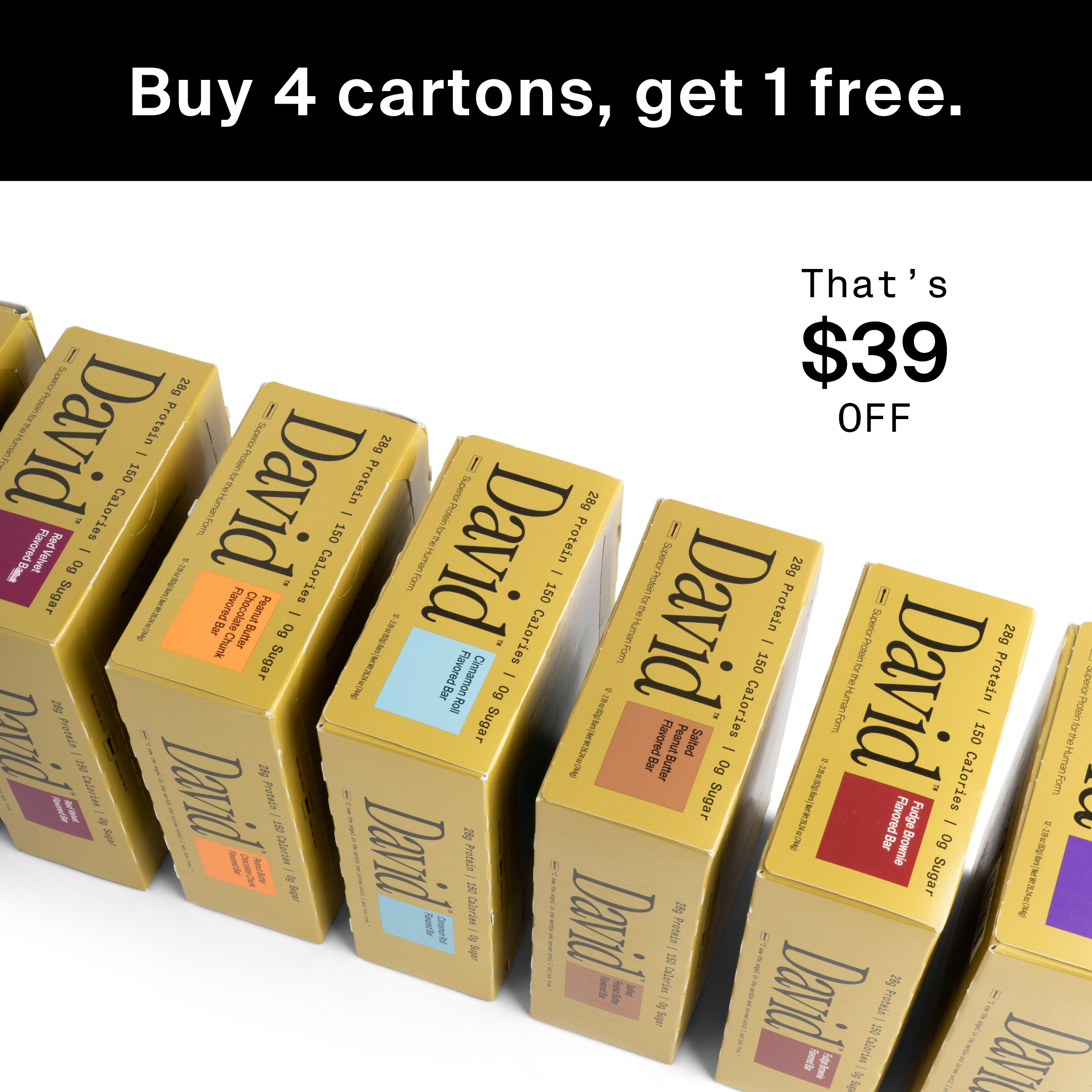 David Protein Facebook ad