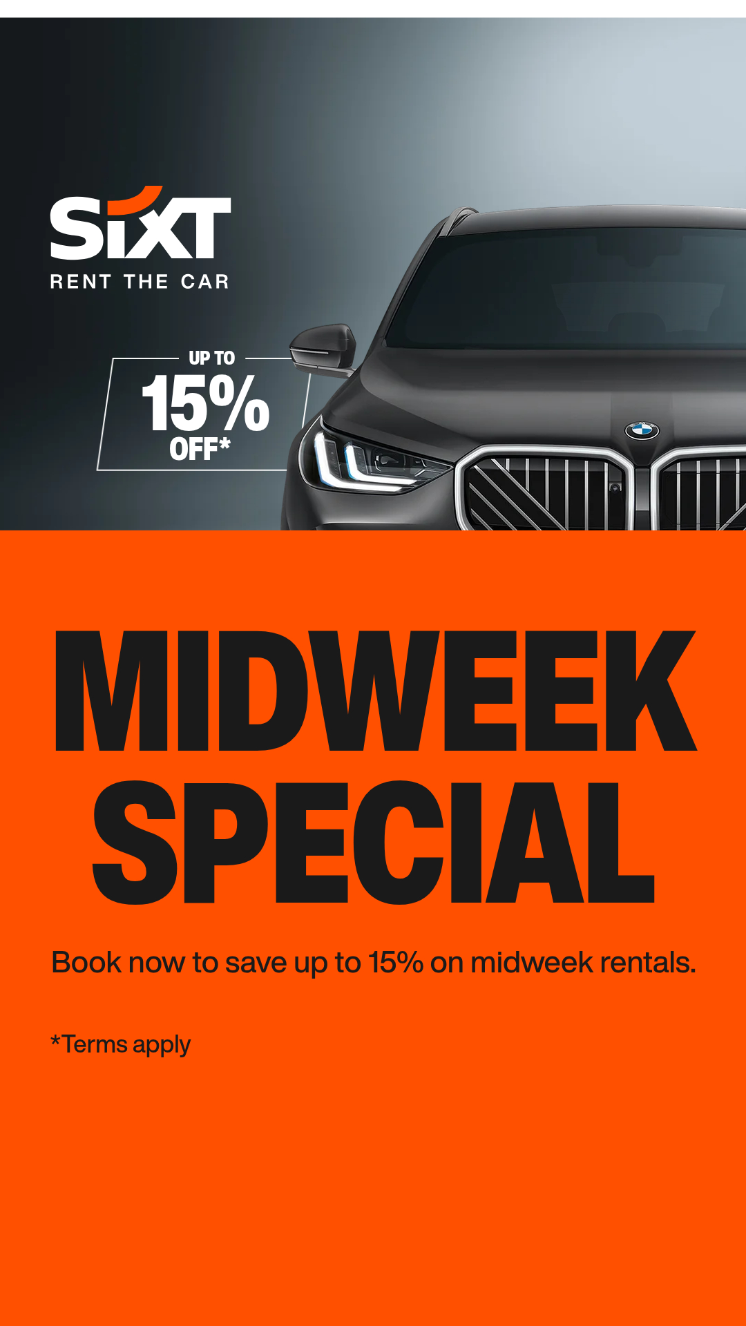 Sixt Facebook ad
