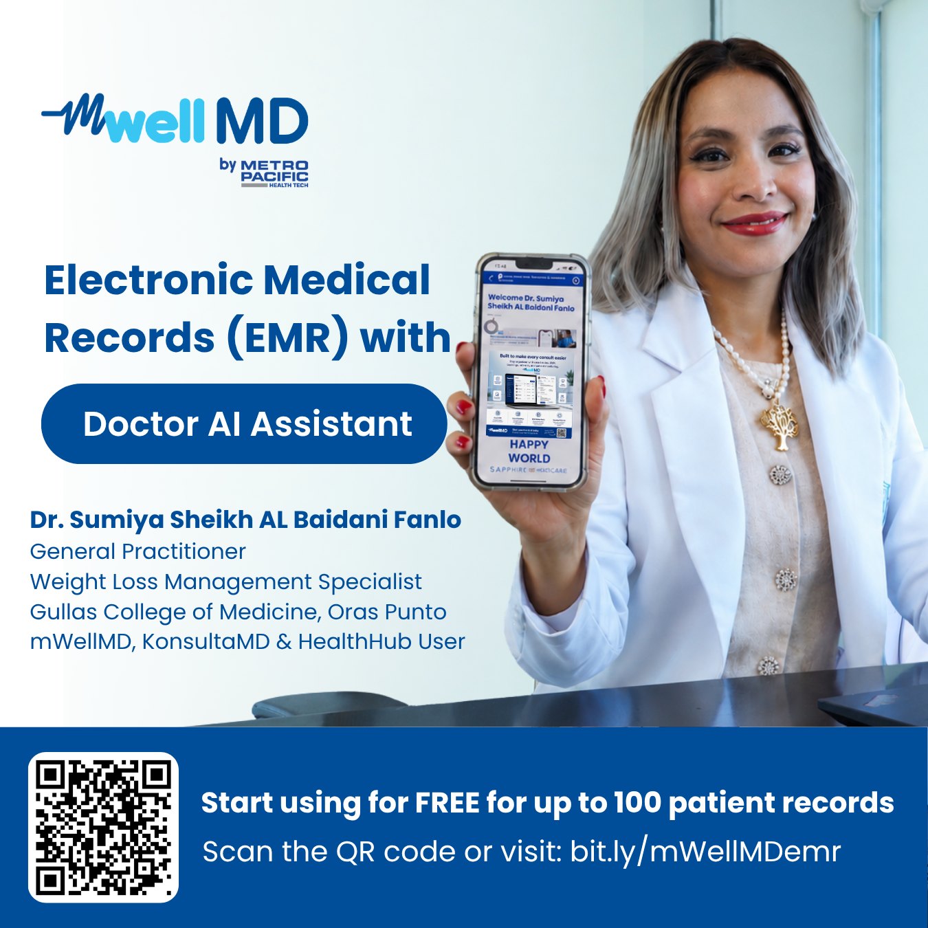 mWell Facebook ad