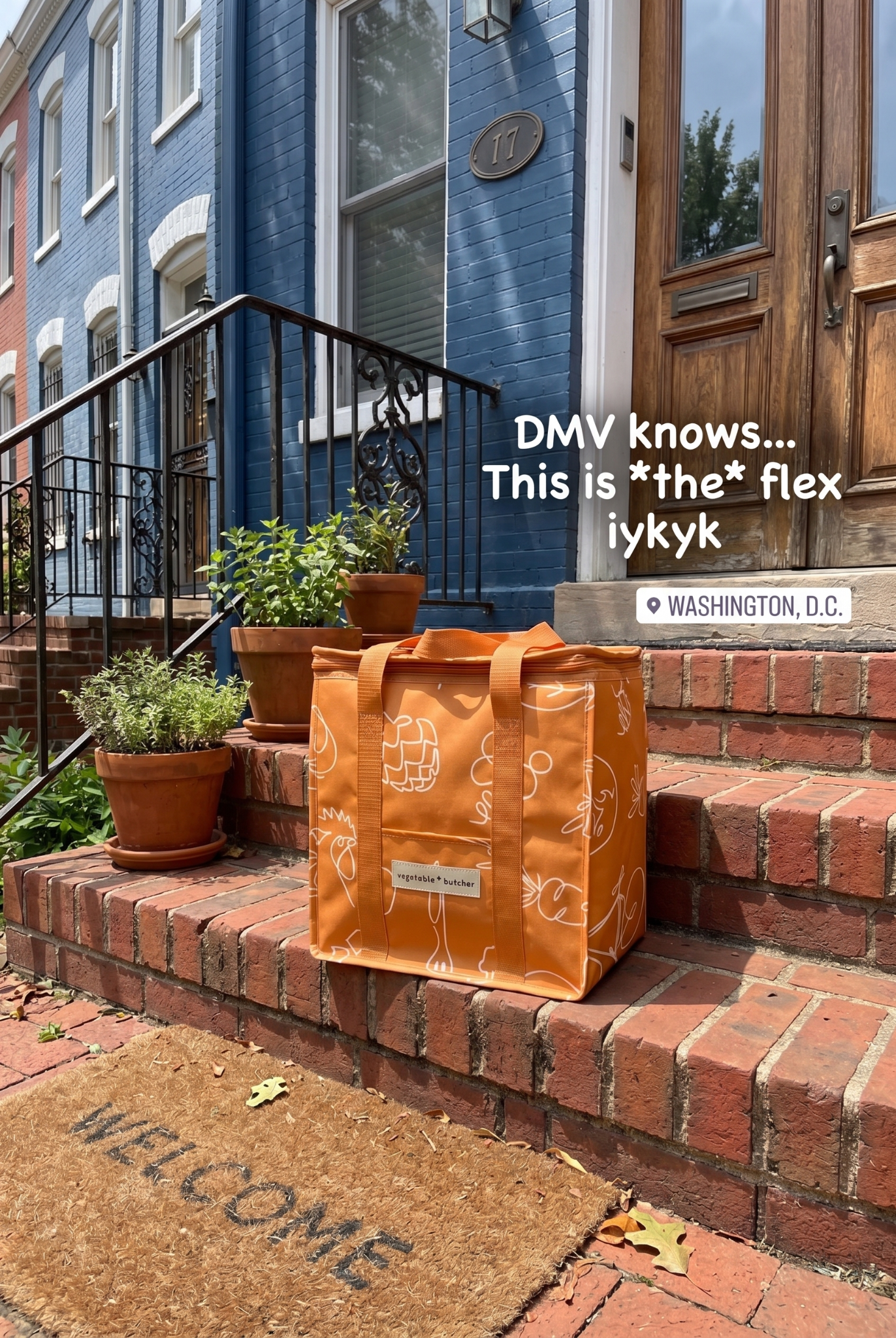 Vegetable and Butcher Facebook ad: The DMV's favorite life hack.