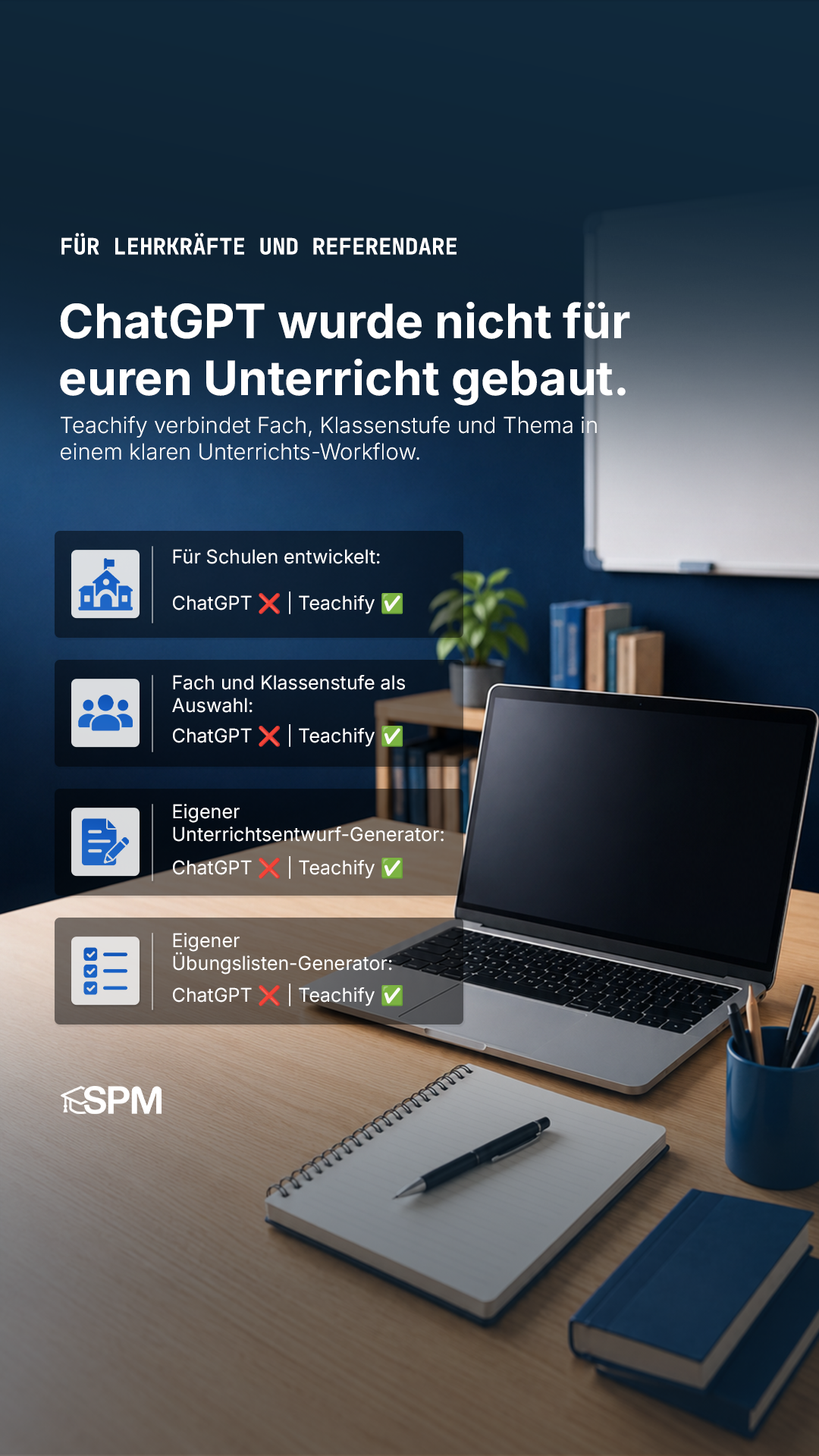 SPM Finanzlehrer Facebook ad from Aug 7, 2026