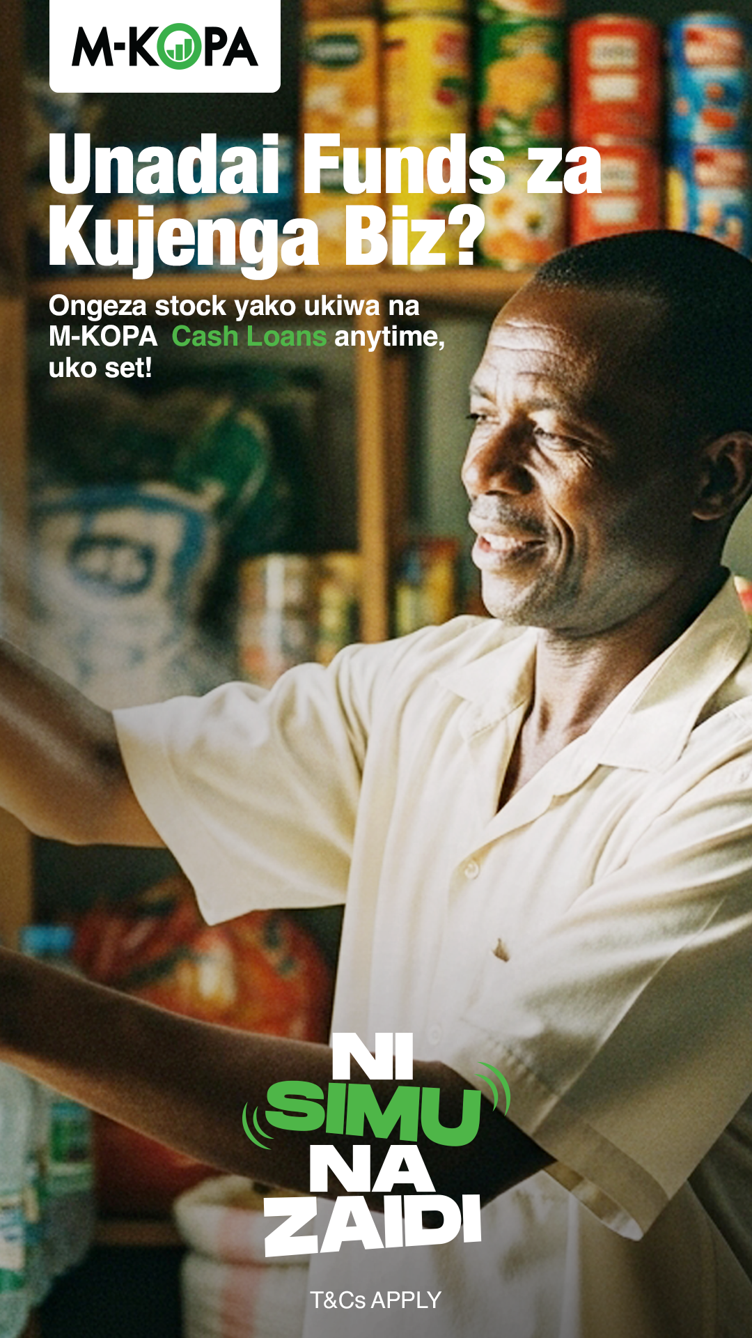 M-KOPA Kenya Facebook ad