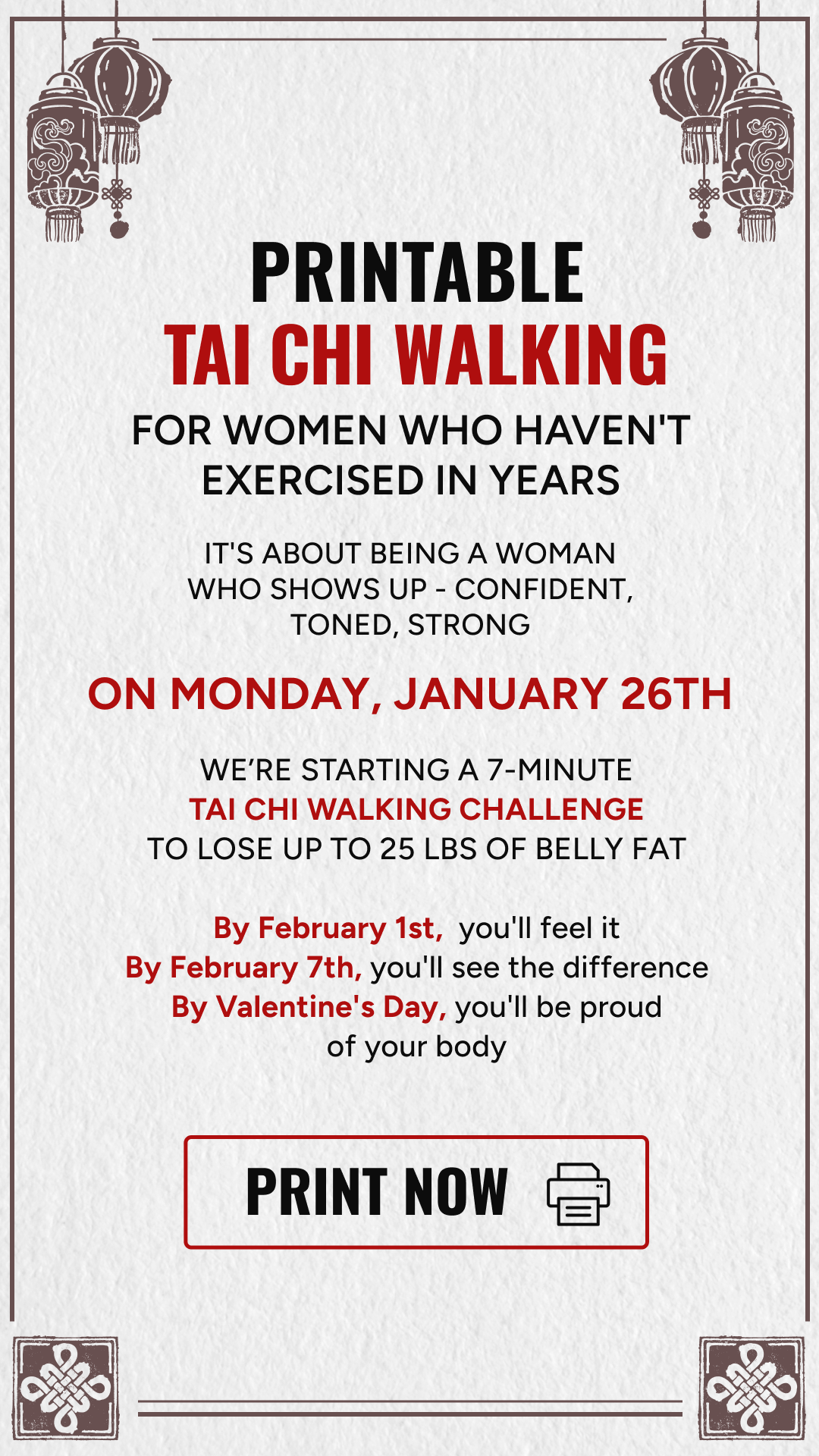WalkFit Daily Walking Plan Facebook ad