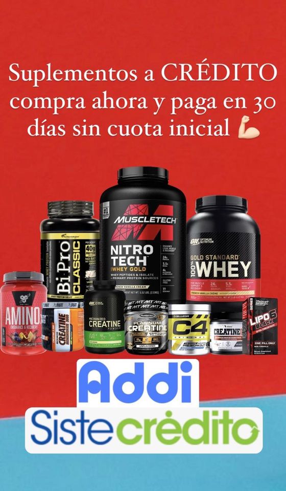 Nutrition Muscle - Suplementos Bogota Facebook ad